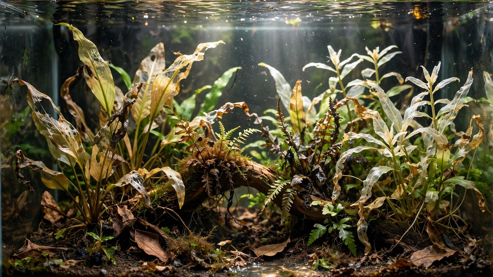 Aquarium stem plants melting after CO2 interruption carbon crash